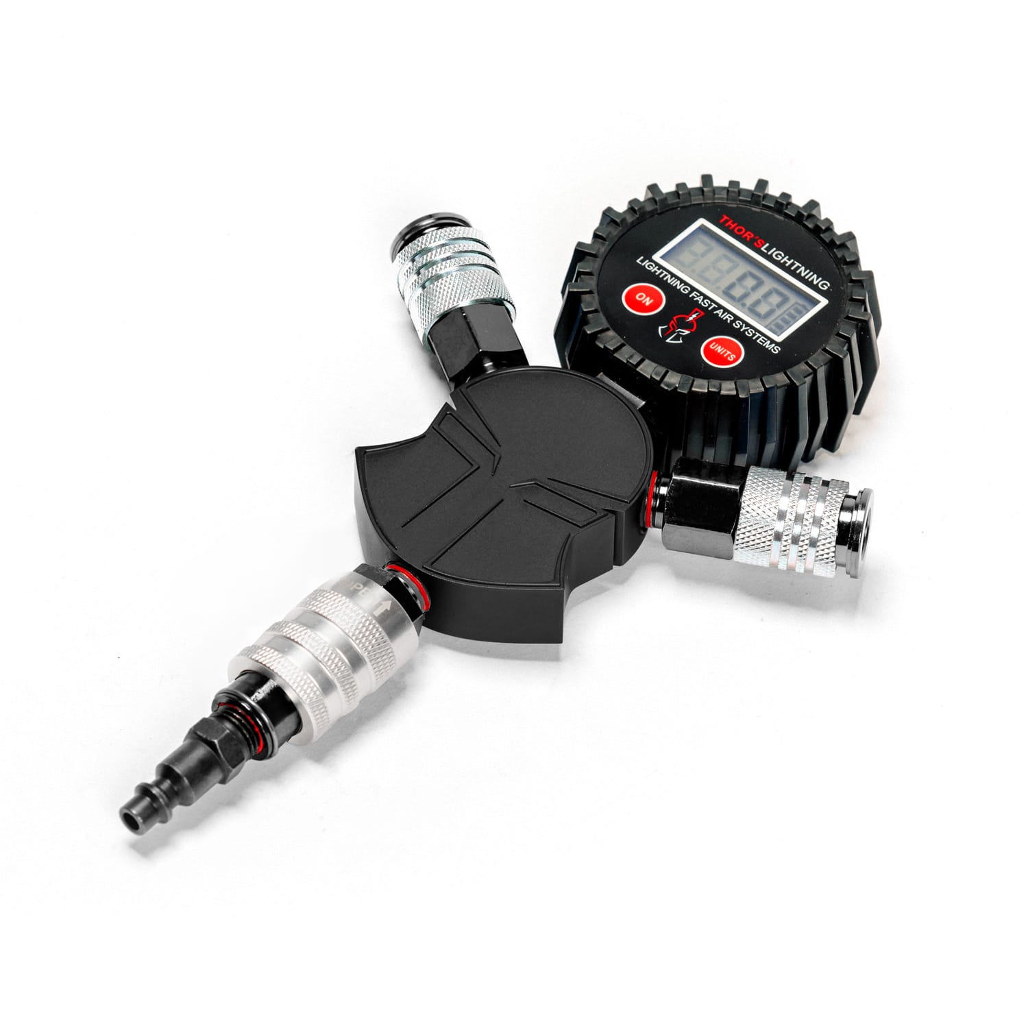 Thor's Lightning Thor's Hammer Air Compressor Hose Manifold Thor's Lightning Thor's Hammer Air Compressor Hose Manifold